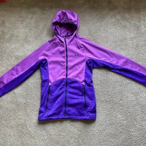 Women's Under Armour Spring Gamut Full Zip Jacket, Purple Size S